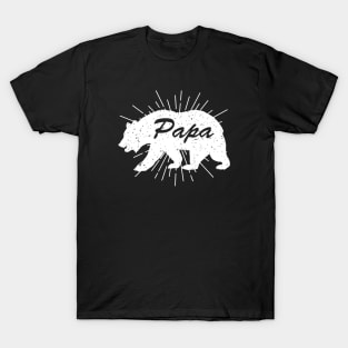 Papa Bear: Funny Gifts for Dad - Bear Lover Gifts T-Shirt